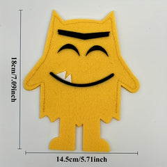 Anxiety Monster Hand Puppet Book Emotional Recognition Toys