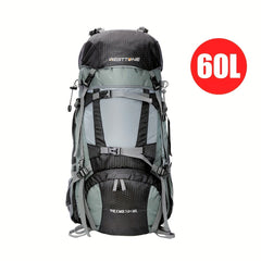 60L Waterproof Mountaineering Backpack with Upgraded Carrying System