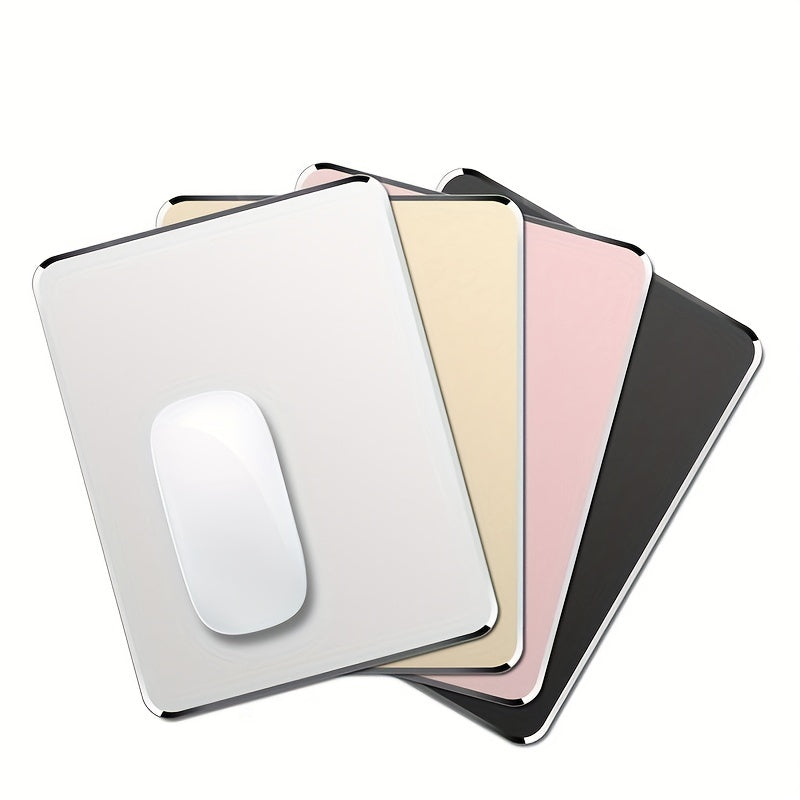 180mm Aluminum Metal Mouse Pad - Smooth Matte Non Slip Waterproof