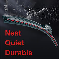 Durable Windshield Wiper Blade with Advanced Rubber - All Year Round
