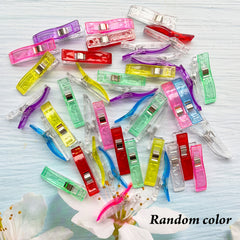 20pcs Large Plastic Sewing Clips Fabric Clips for Quilting Crochet Knitting