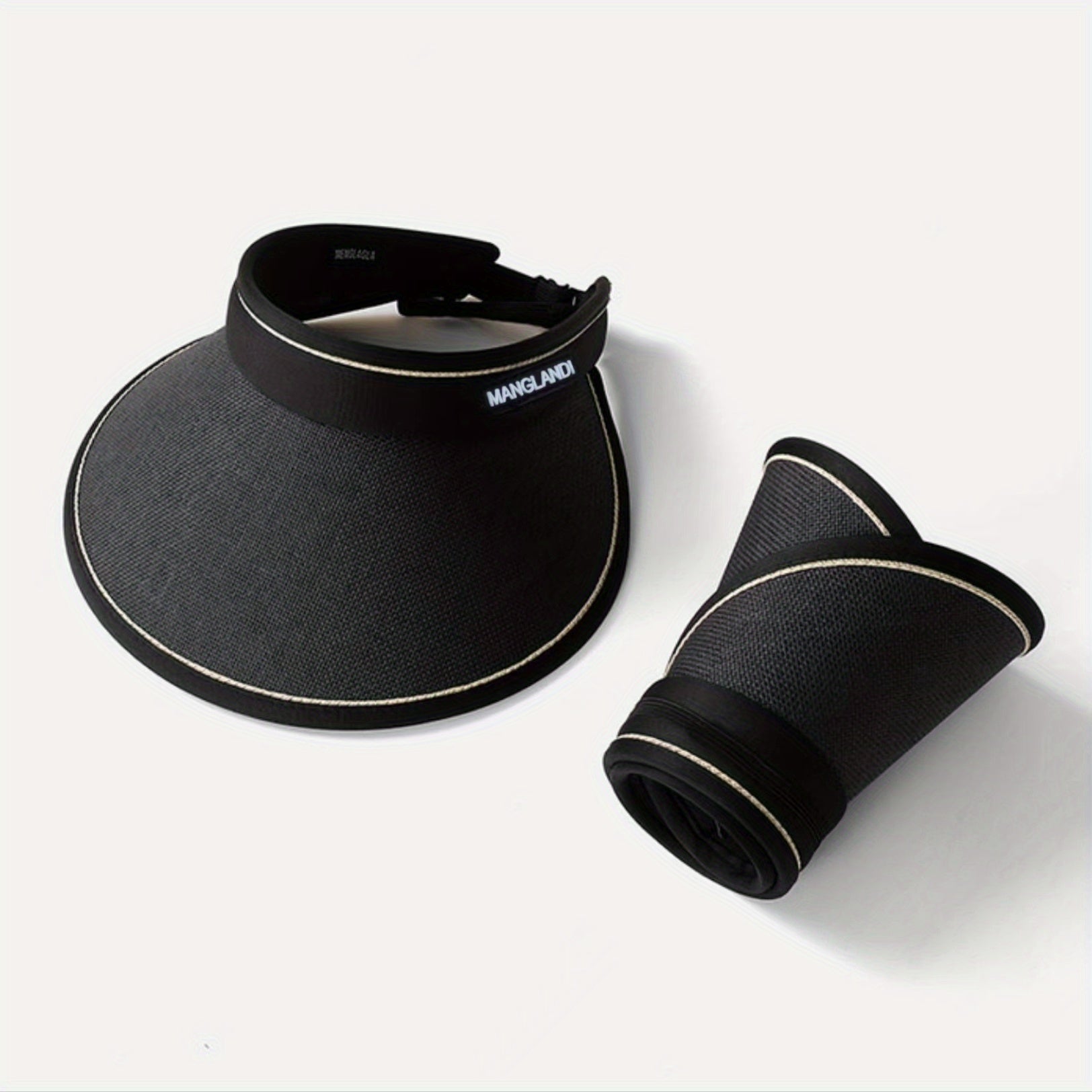 UPF50 Straw Visor Hat UV Protection Sun Hat