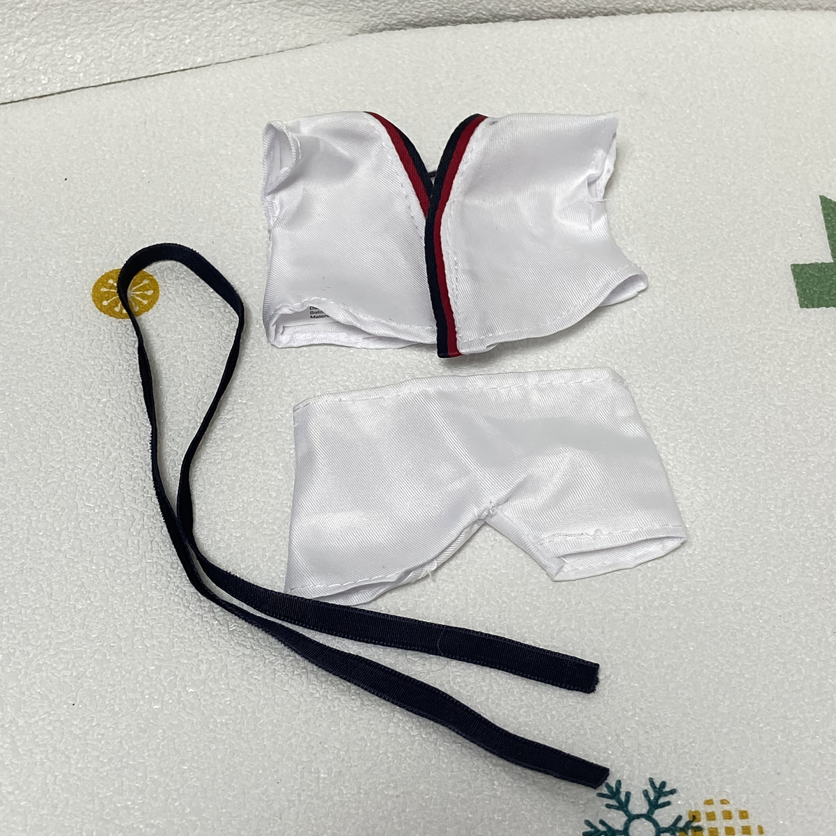 Doll Taekwondo Sports Three Piece Set