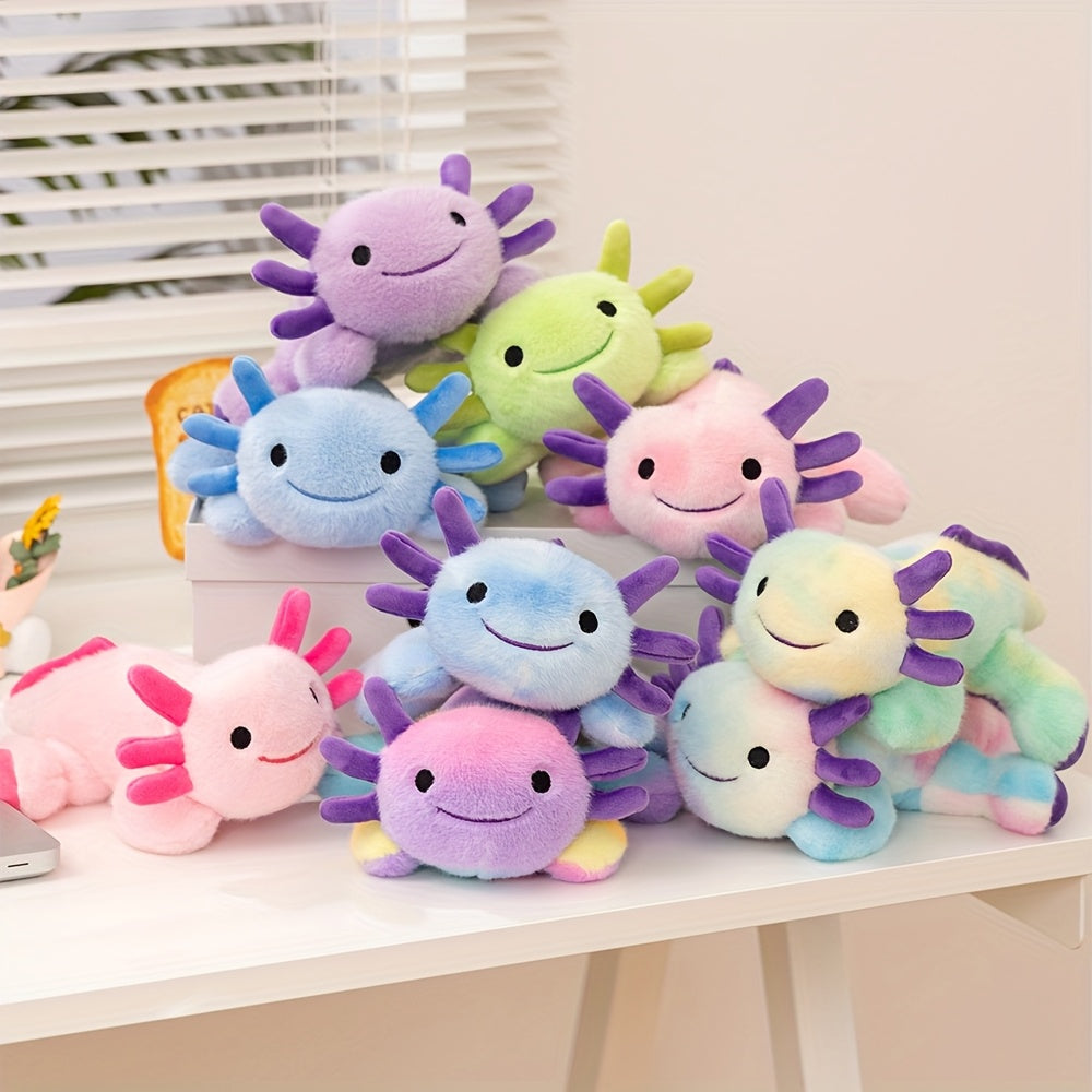 Colorful Dopamine Axolotl Plush Toy