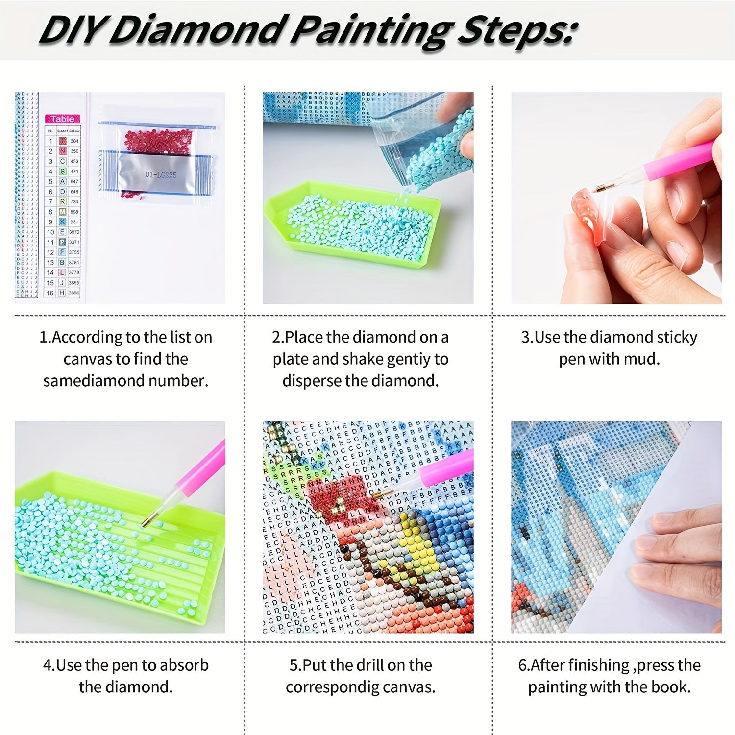 Angel Series Diamond Painting Drill Kit for Adults - Wall Decor Crafts