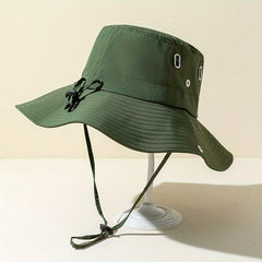 Unisex Sunproof Bucket Hat Wide Brim UV Protection Sun Hat