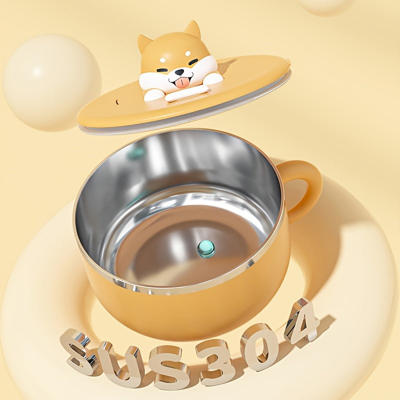 Stainless Steel Ramen Bowl Salad Bowl Drama Special Tableware