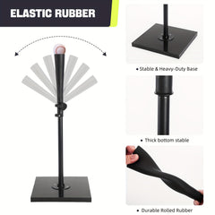 Adjustable Baseball Batting Tee for Training Practice