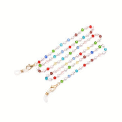 Candy Beaded Glasses Chain Anti Slip Sunglasses Lanyard