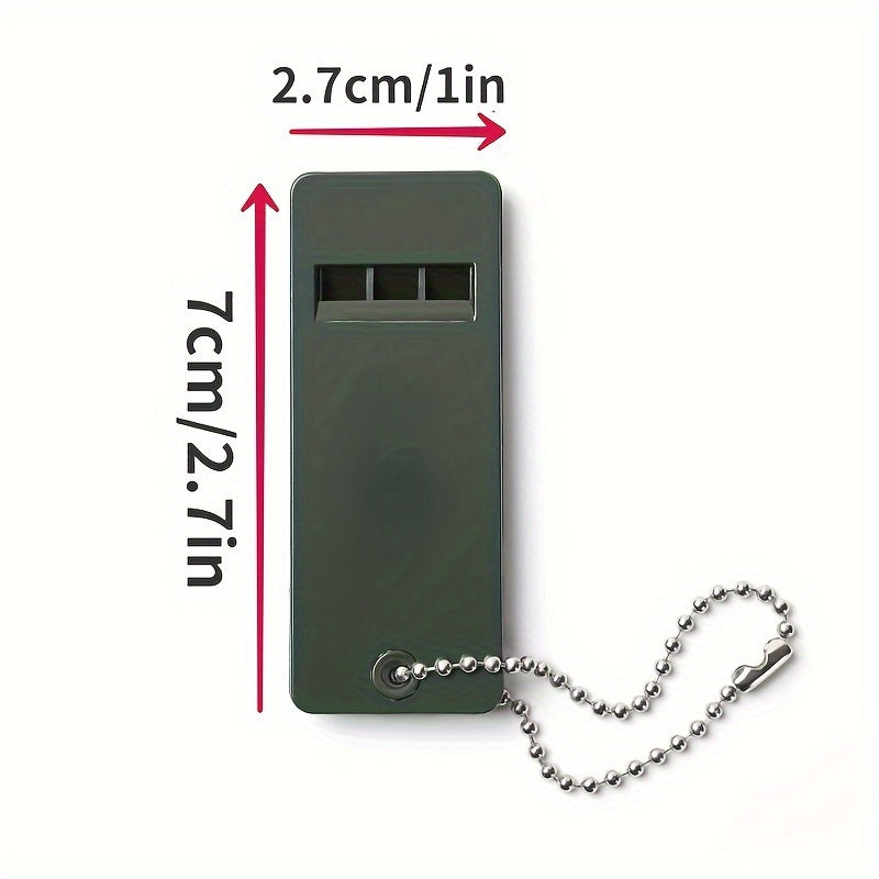 3-Freq Outdoor Survival Whistle - First Aid High Freq Whi