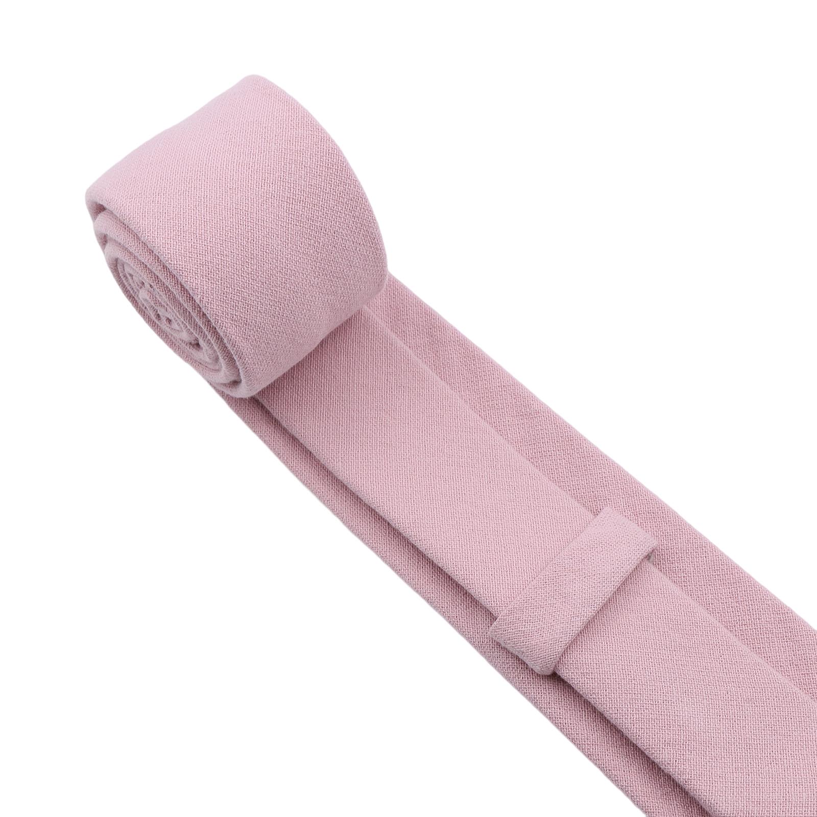 1pc Formal Cotton Tie Wedding Tie Vintage Skinny Men's Tie