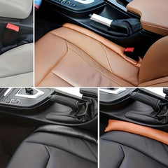 Universal Soft Car Seat Gap Filler Leak Proof Pad Stopper Gasket