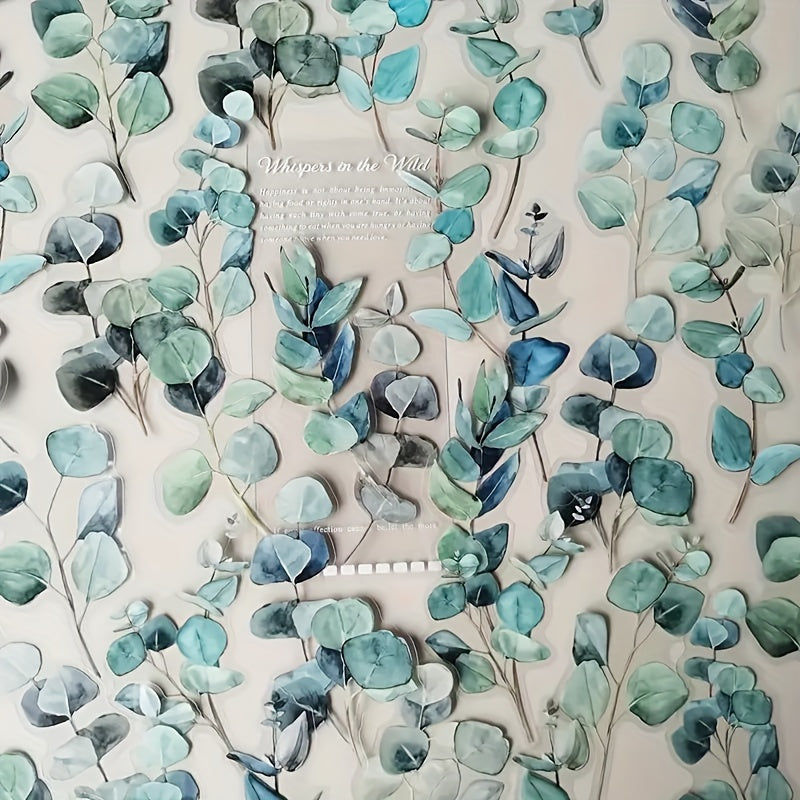 40pcs Flower Notebook Journal Decorative Stickers Scrapbook Labels