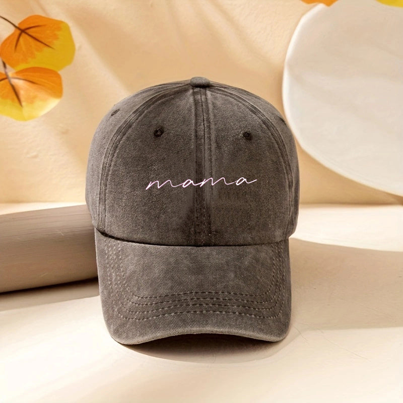Washed Distressed Dad Cap Casual Sports Sun Hat