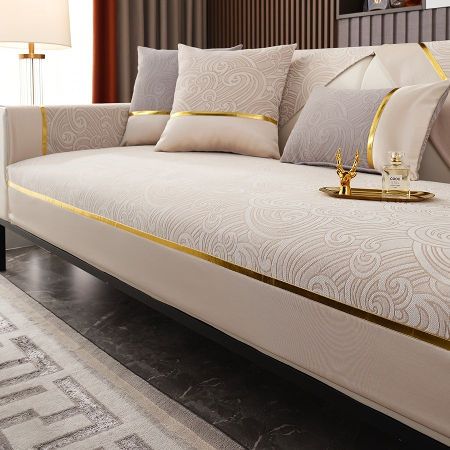 Chenille Sofa Slipcover Universal Couch Cover Furniture Protector