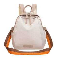 Casual Zipper Backpack All Match Storage Travel Daypack