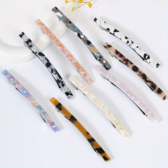 4pcs Long Barrette Style Hair Clip For Ponytail Holder Women Girls Hair Clip