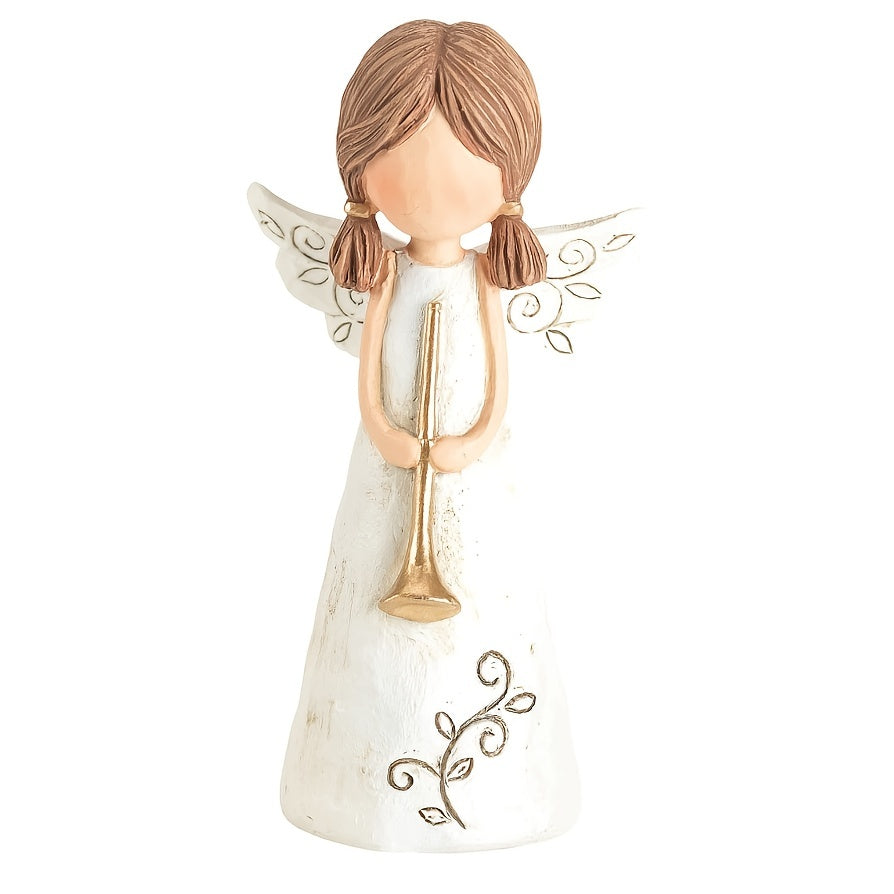 Angel Crafts Resin Praying Angels Love Heart Ornaments Home Decor