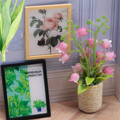 Dollhouse Plant Picture Frame Models Micro Room Scene Decoration