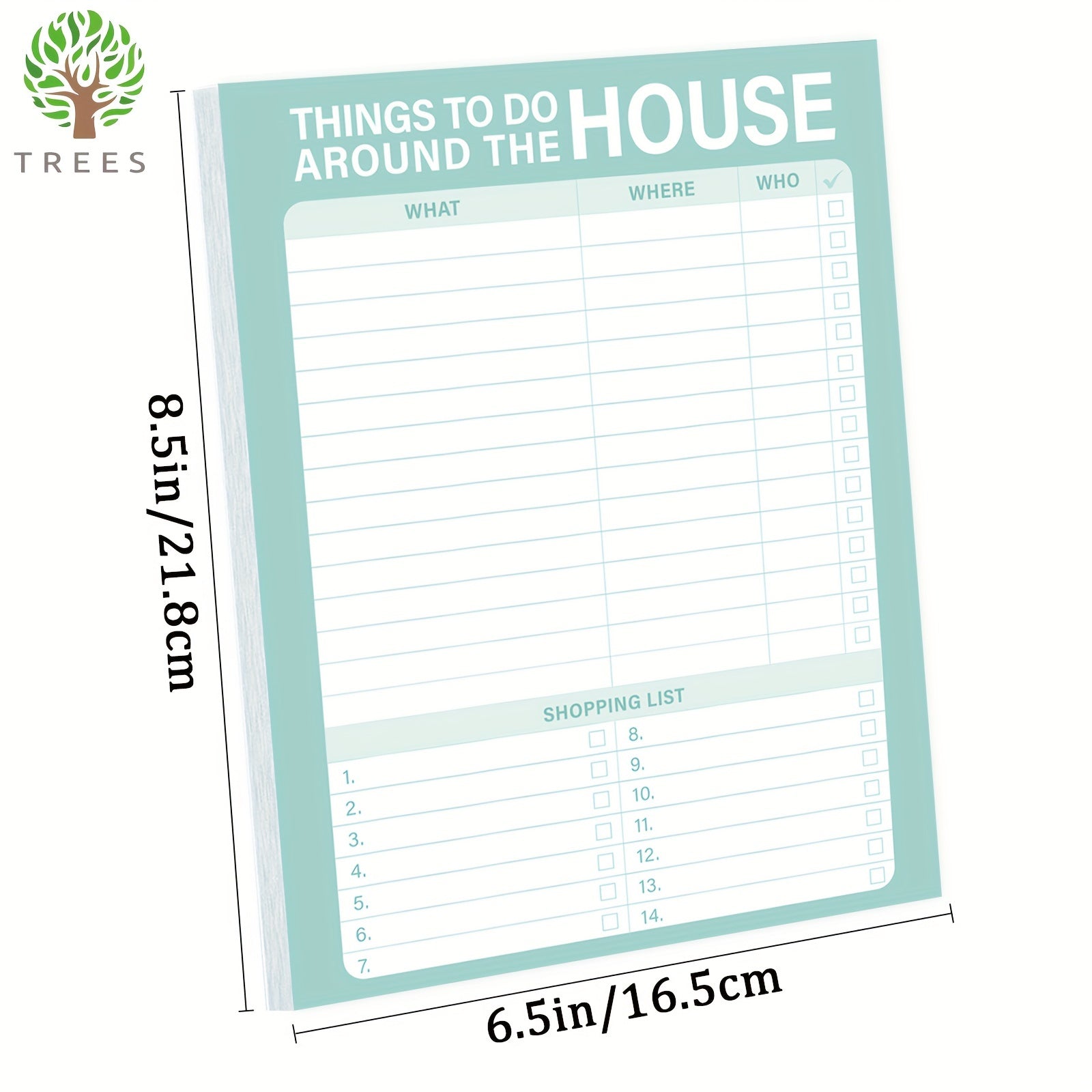 Magnetic Family To Do Planner For Fridge 52 Tear Off Sheets
