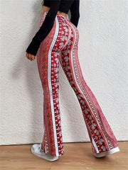 Flared Yoga Pants High Waist Sports Training Bootcut Pants