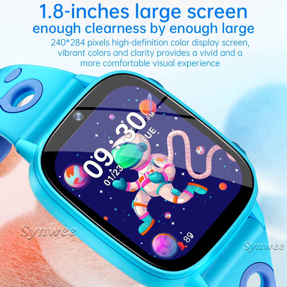Game Smart Watch with 26 Puzzle Games LED Flashlight Camera IP68 Waterproof