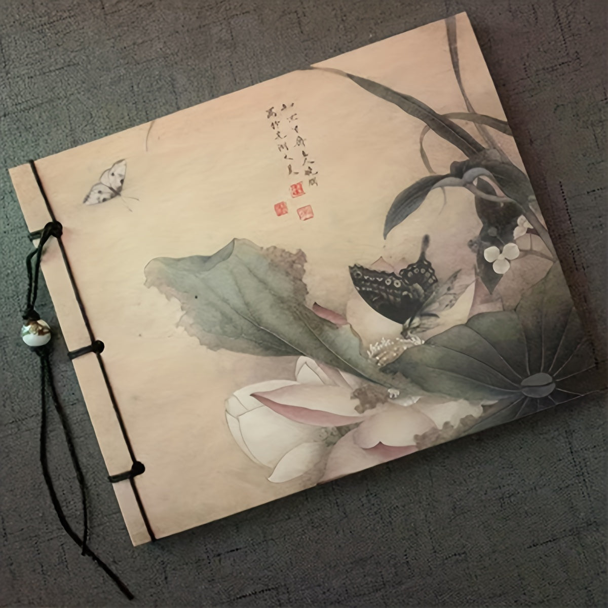 Vintage Line bound Notebook Sketch Notebook Student Stationery