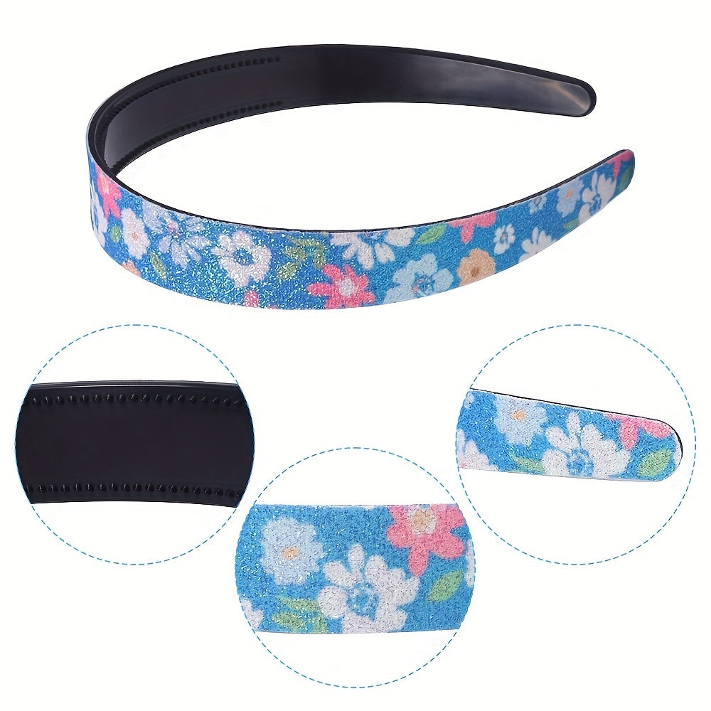 Female Polka Dot Headband Gradient Leopard Print Hair Band