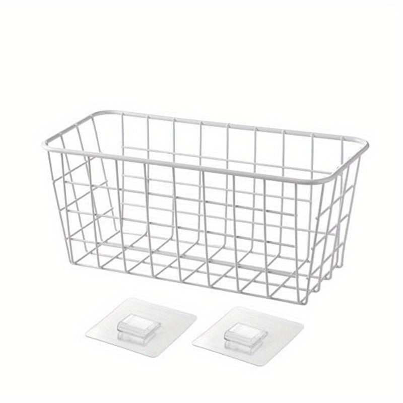 Iron Kitchen Seasoning Hanging Basket Desktop Storage Basket