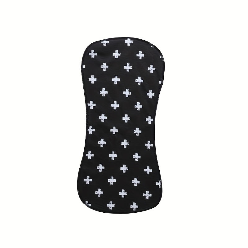 5pcs Soft & Absorbent Burp Cloths for Boys & Girls