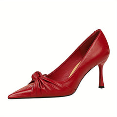 Women's Knot High Heels Stiletto Pumps