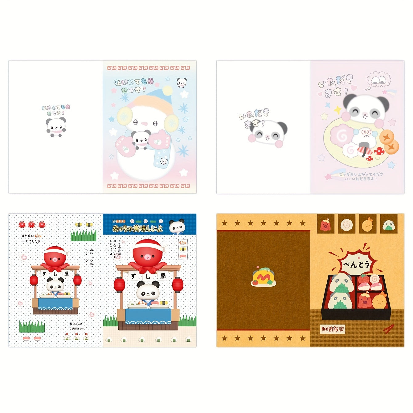 A6 Notebook Dotted Pages Playful Illustrations