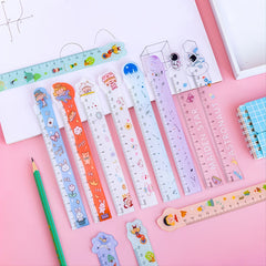 Cute Cartoon Drawing Ruler for Crafts and Art