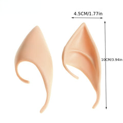 Latex Fairy Pixie Elf Ears Cosplay Halloween Party Prosthetic Tips