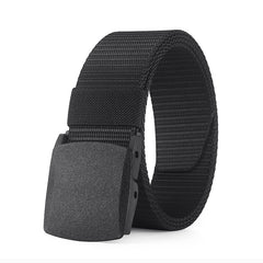 Men's Canvas Belt Plastic Buckle Metal Military Tactical Waist Belt