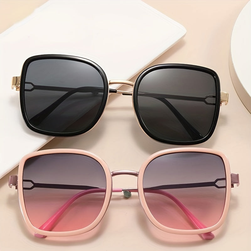 UV400 Retro Metal Sunglasses For Men And Women