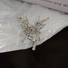 Butterfly Shaped Hair Claw for Ponytail Holder Women Girls Hair Clip