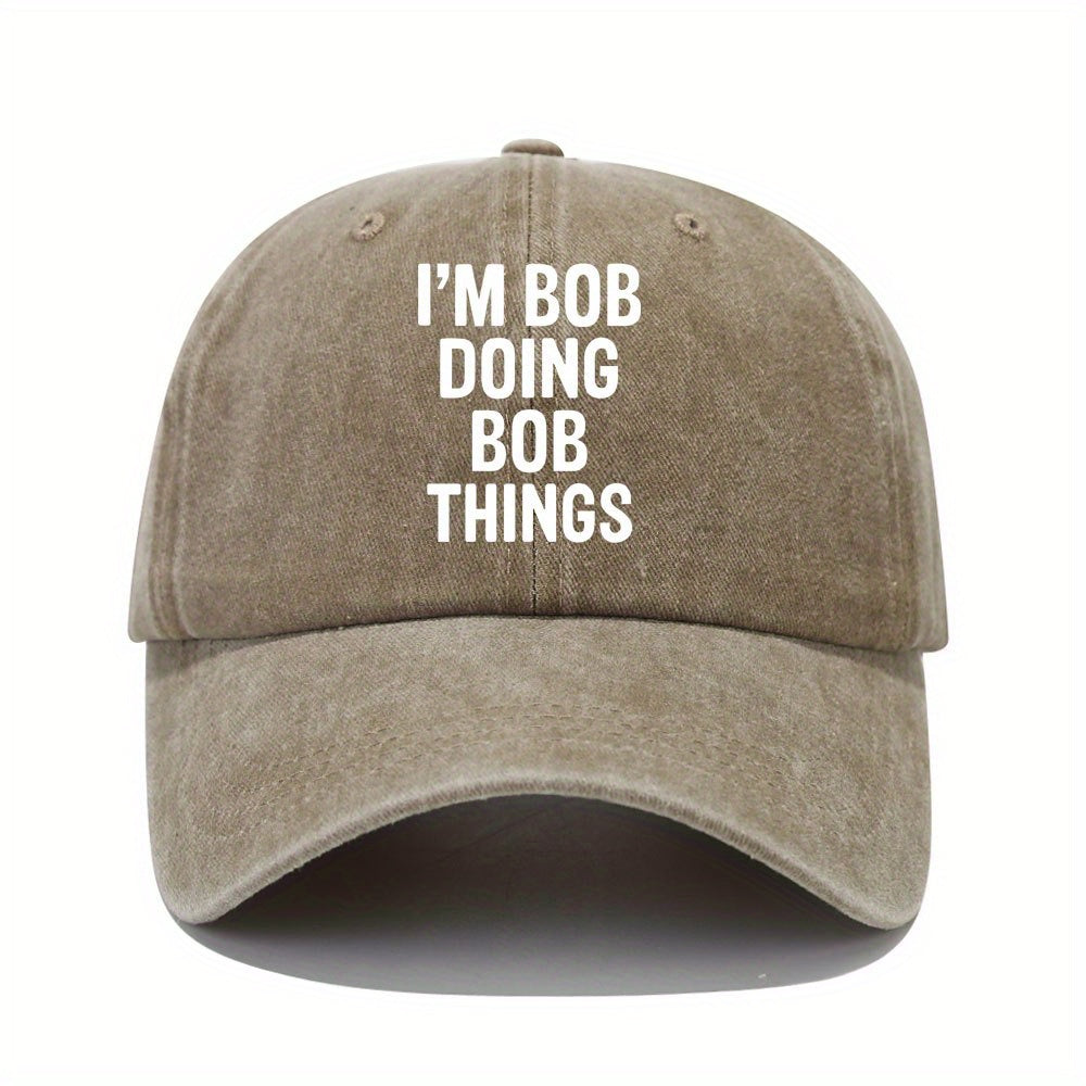 Bob Doing Bob Things Baseball Cap