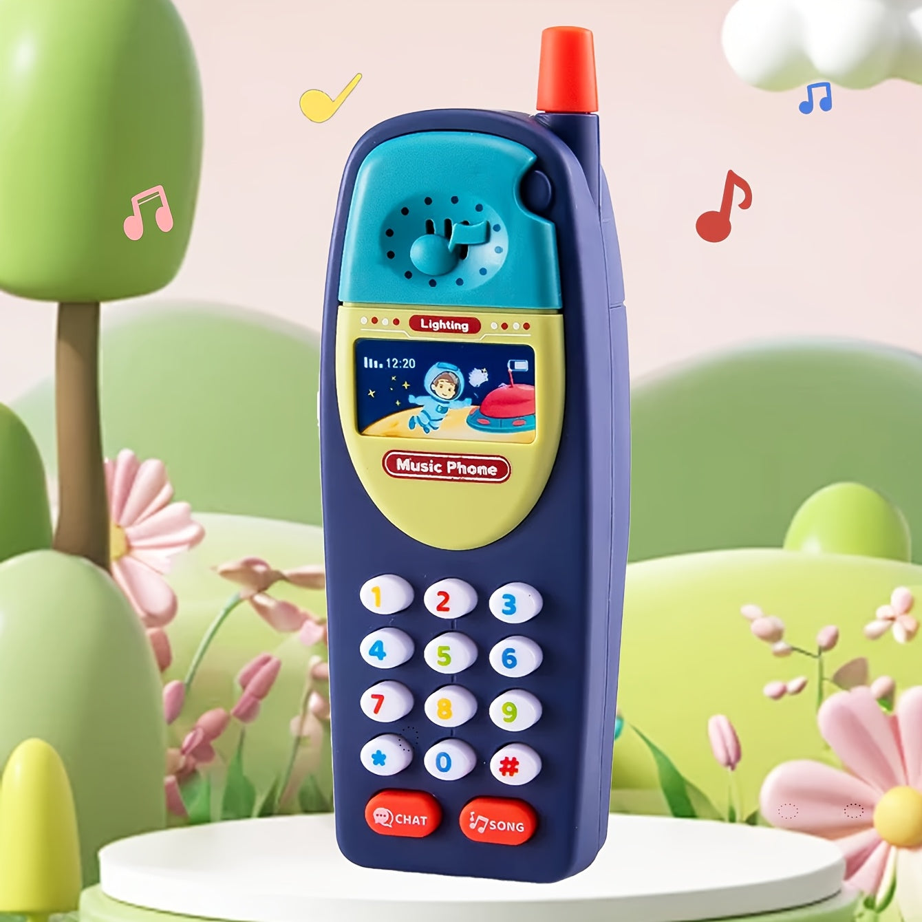 Interactive Kids Phone with Fun Sound Effects