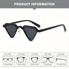 Men's Triangle Frame Sunglasses UV Protection for Cycling Fishing