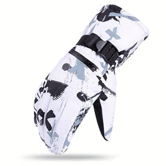 Unisex Waterproof Winter Ski Gloves for Snowboarding