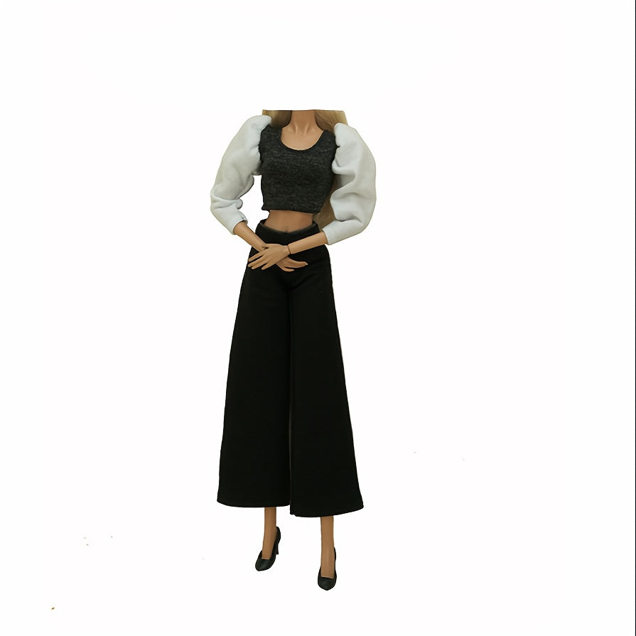 Office Lady Doll Jumpsuit Dress Bag Doll Accessories