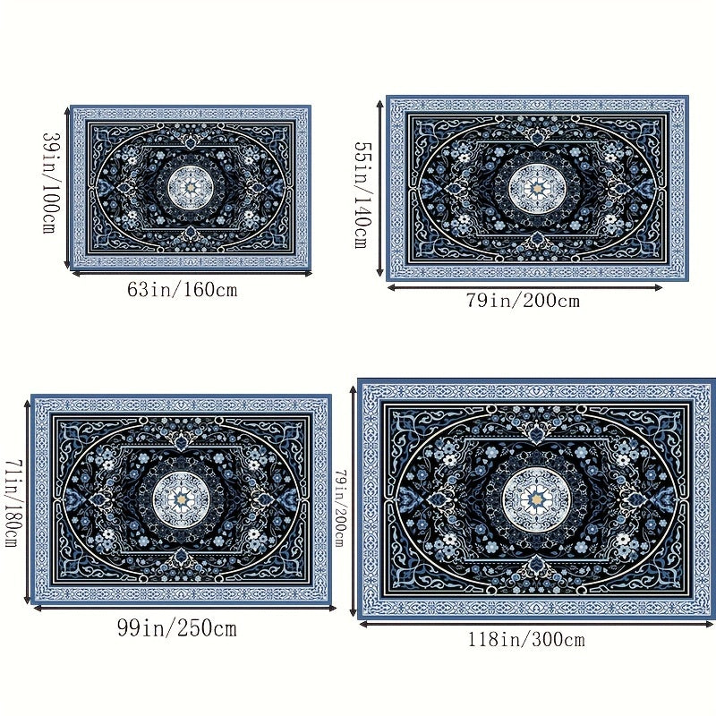 Vintage Boho Kitchen Rug European Style Palace Style Classical American Style