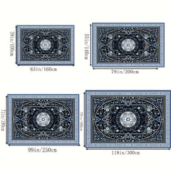 Vintage Boho Kitchen Rug European Style Palace Style Classical American Style