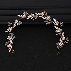 Golden Bridal Hair Vine Wedding Hair Accessories For Bridal Bridesmaid