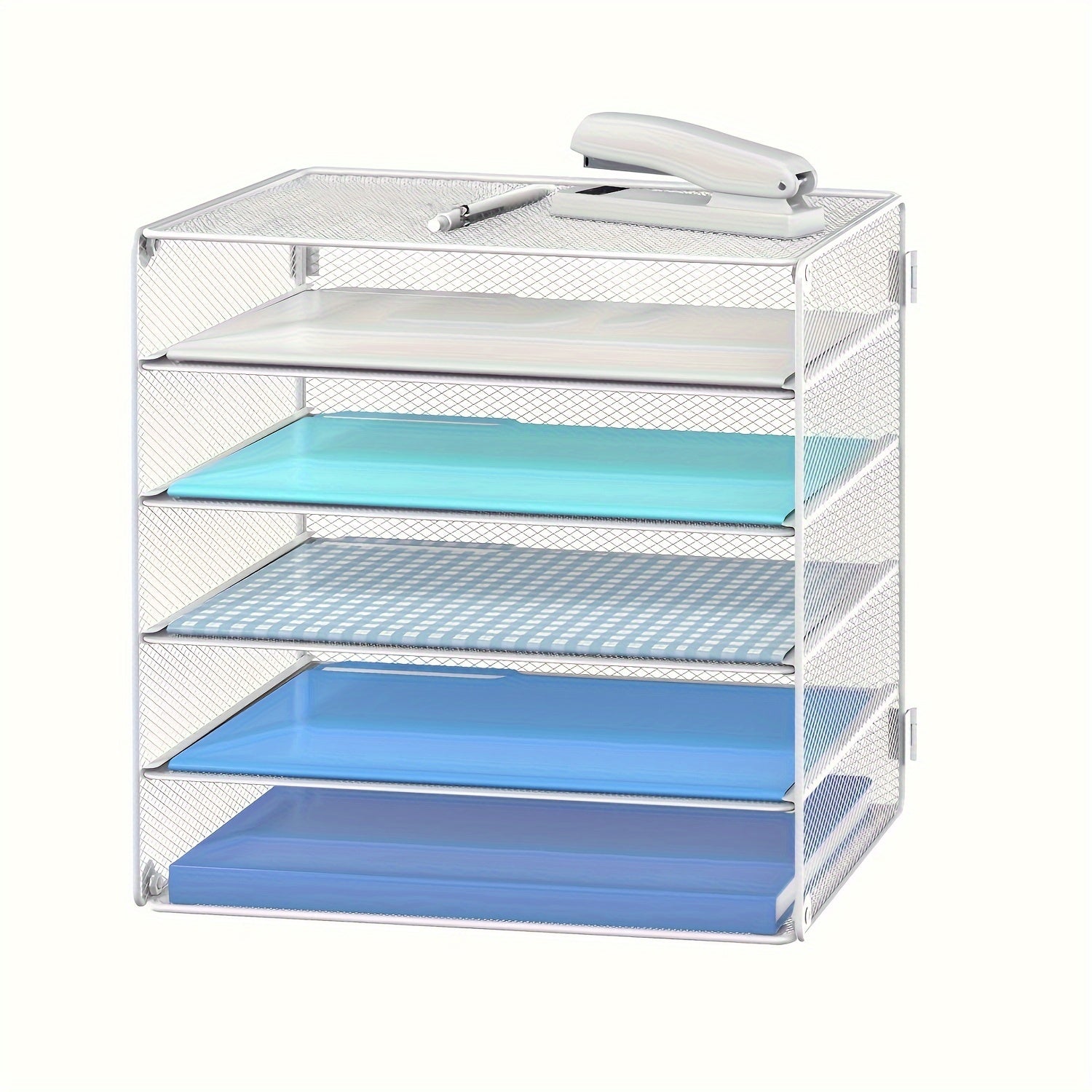 5 Tier Desk Organizer Tray Paper Organizer Storage