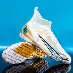 Unisex High Breathable Football Shoes Anti-slip Wear-resistant
