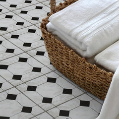 Peel And Stick Flooring Sticker 1-2mm Waterproof Bathroom Kitchen