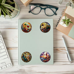 Religious Church Themed Stickers Waterproof PVC Vinyl Decals
