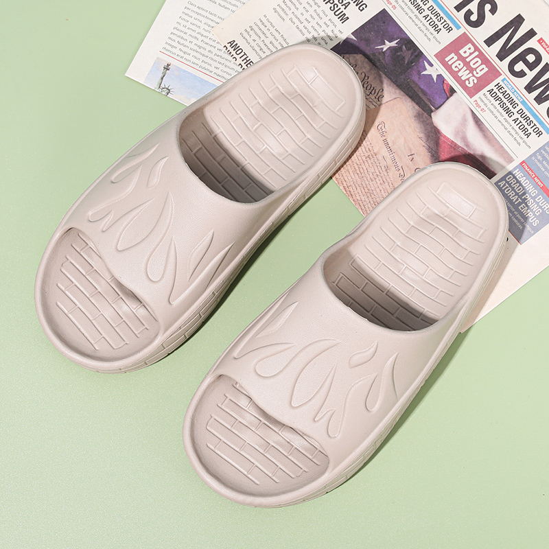 Men's Lightweight Slippers Open Toe Home Shoes Spring Summer